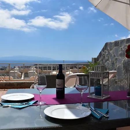 Roque Del Conde 2 With Fantastic Sea Views, 2 Terraces, Pool, Wifi, Sat-tv, Dishwasher Адехе